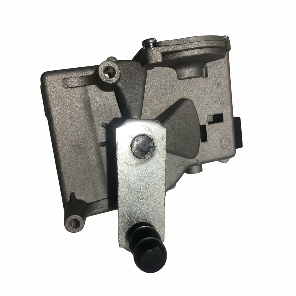 Front Windshield Wiper Motor for Peugeot 308 motor showing mounting bracket and electrical connectors