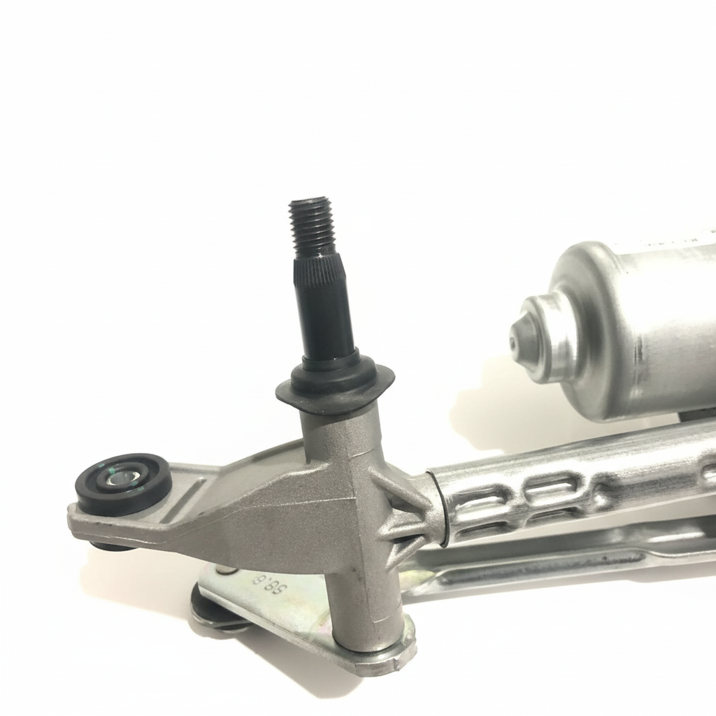 Front Windshield Wiper Motor for Chevrolet Sail wiper motor gear mechanism close-up
