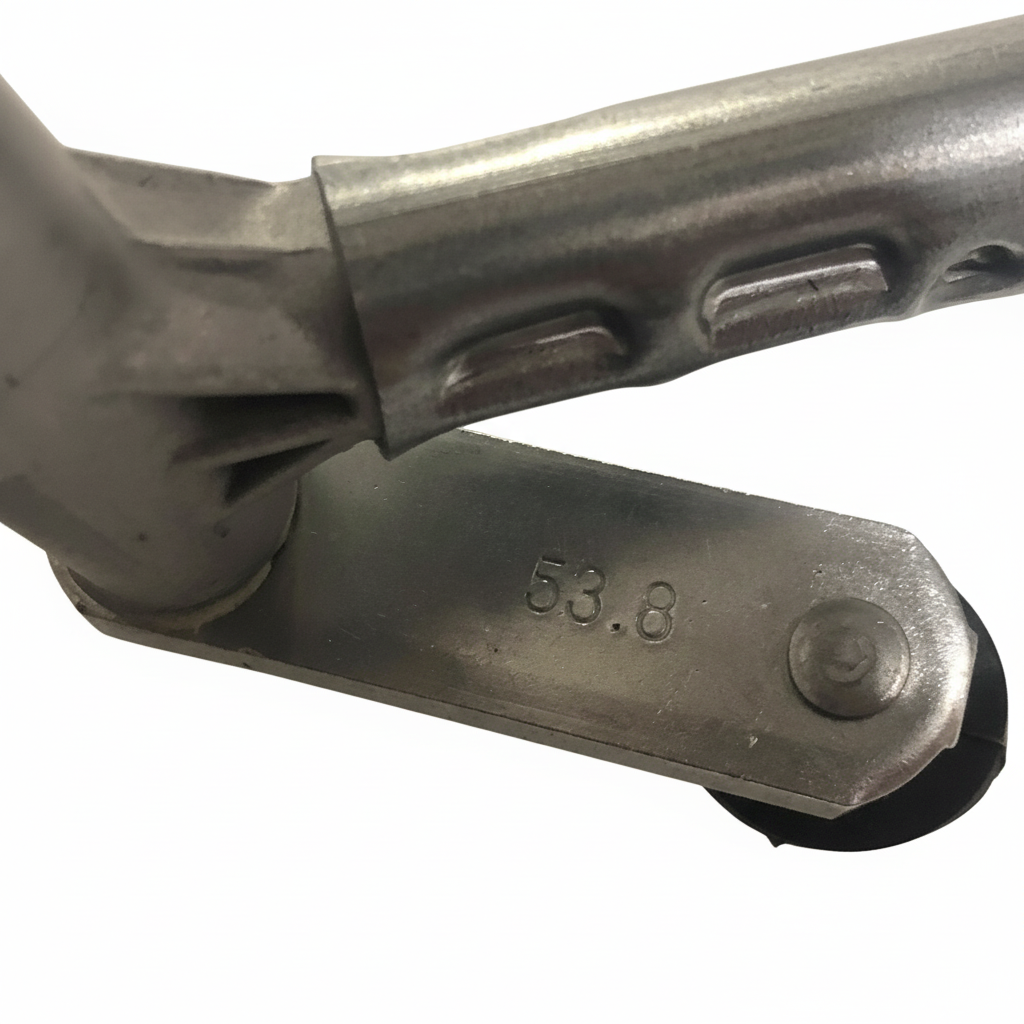 Front Windshield Wiper Motor for Chevrolet Sail wiper motor close-up of motor shaft and gear mechanism
