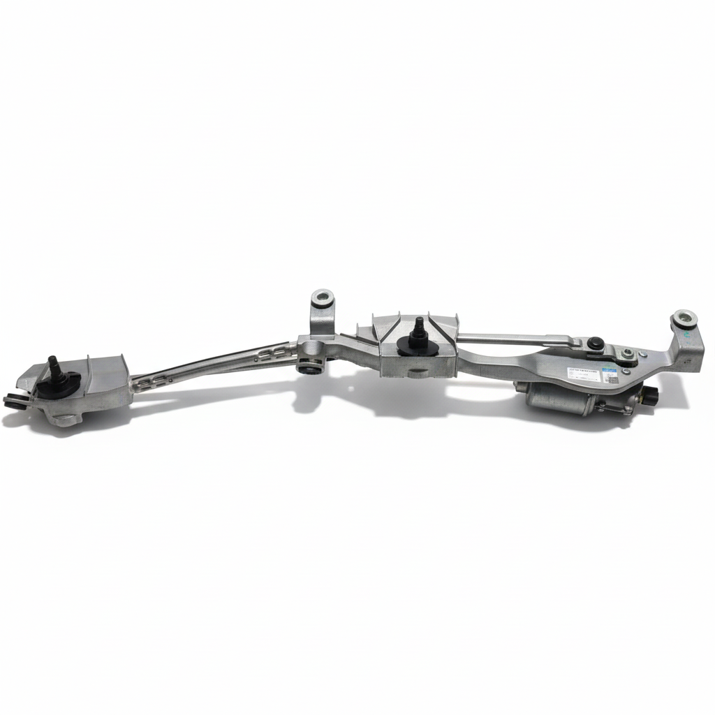 Front Windshield Wiper Motor for Dongfeng S30 motor showing mounting bracket and electrical connectors