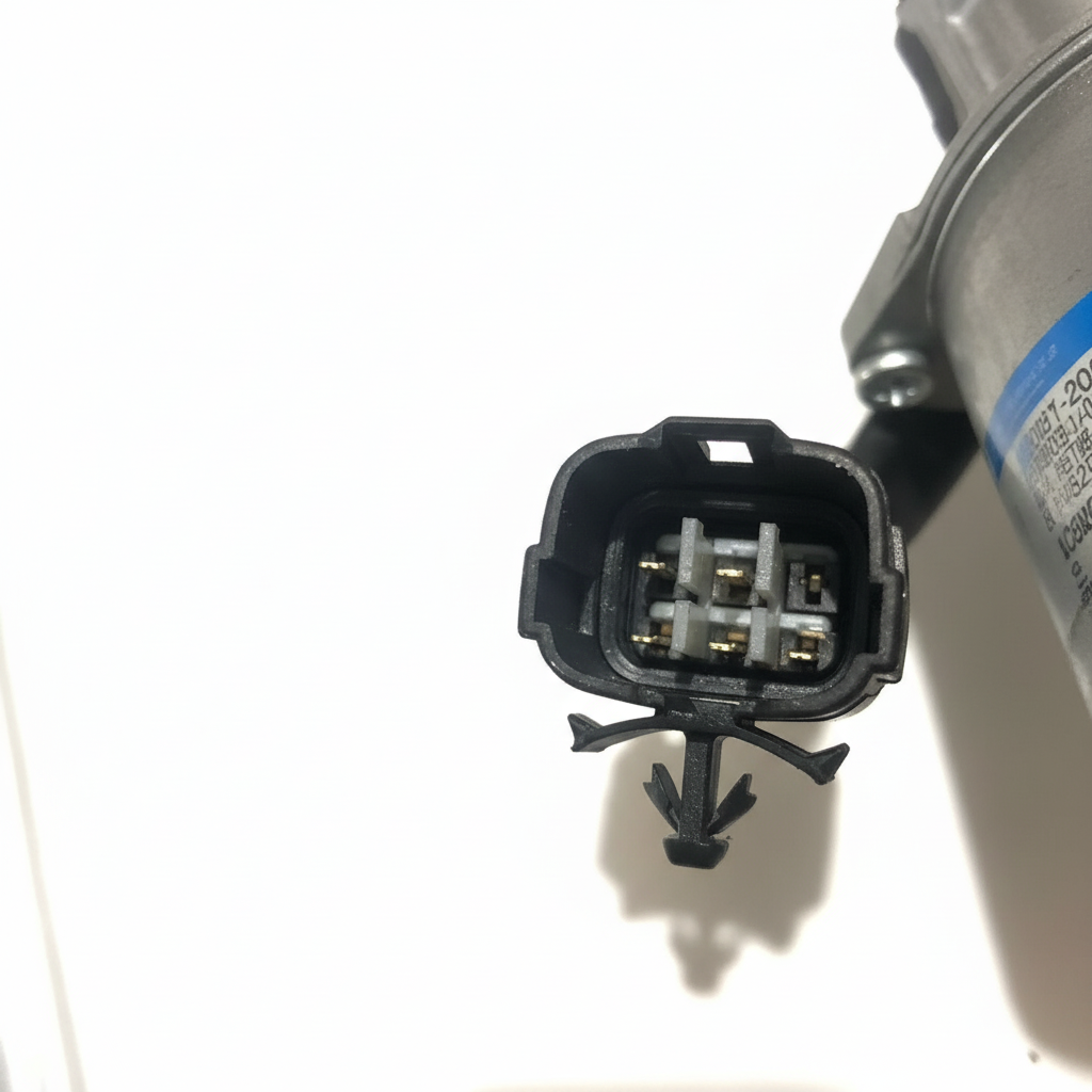 Front Windshield Wiper Motor for Haima S3 wiper motor gear mechanism close-up