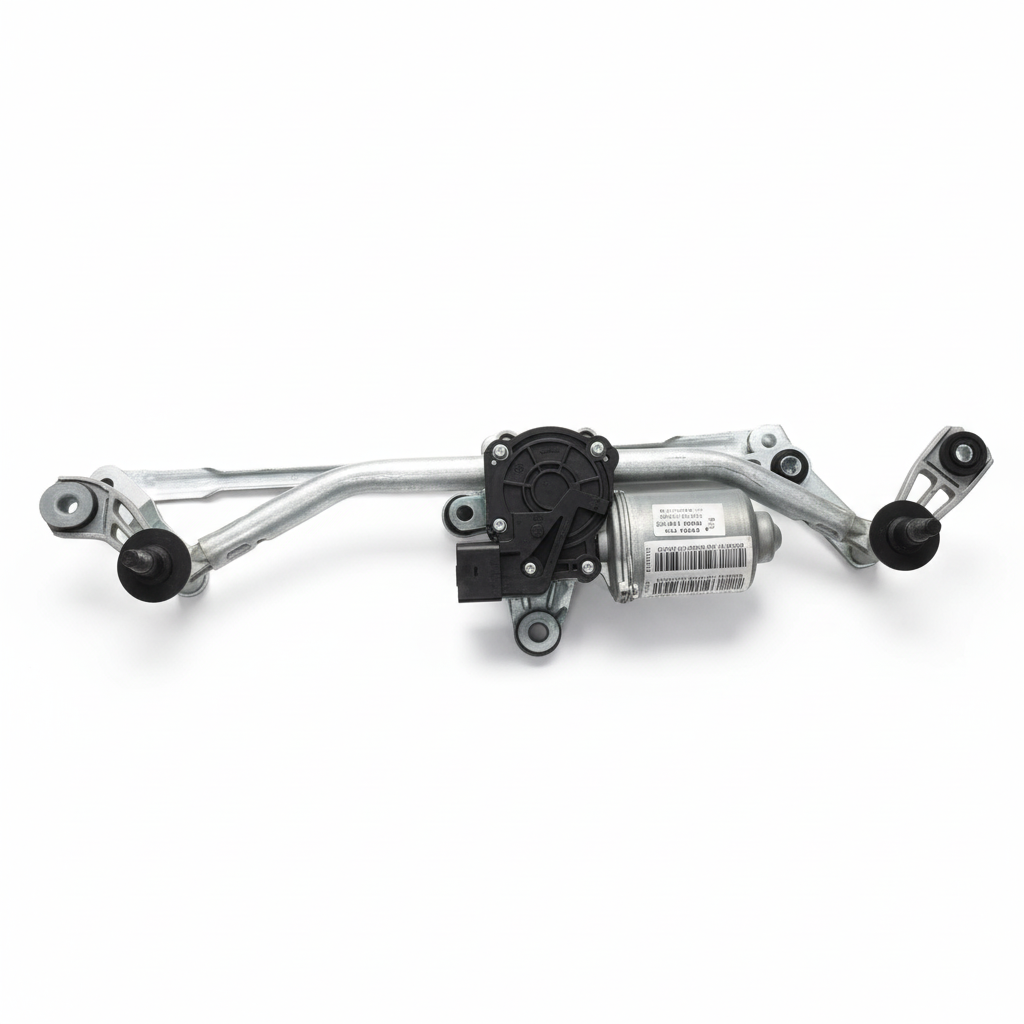 Front Windshield Wiper Motor for Geely Binrui wiper motor close-up of motor shaft and gear mechanism