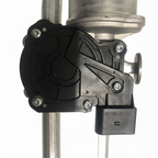Front Windshield Wiper Motor for Geely Binyue wiper motor close-up of motor shaft and gear mechanism