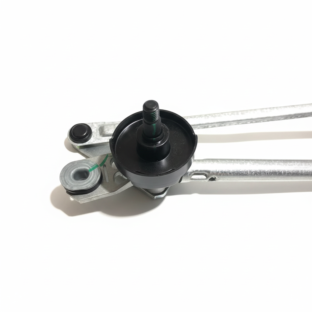 Front Windshield Wiper Motor for Geely Binyue motor showing mounting bracket and electrical connectors