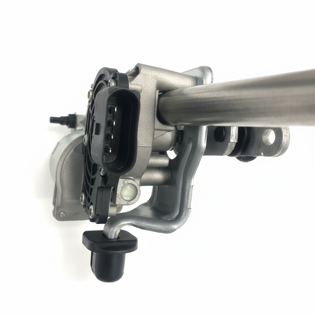 Front Windshield Wiper Motor for Geely Boyue wiper motor assembly bracket detail view