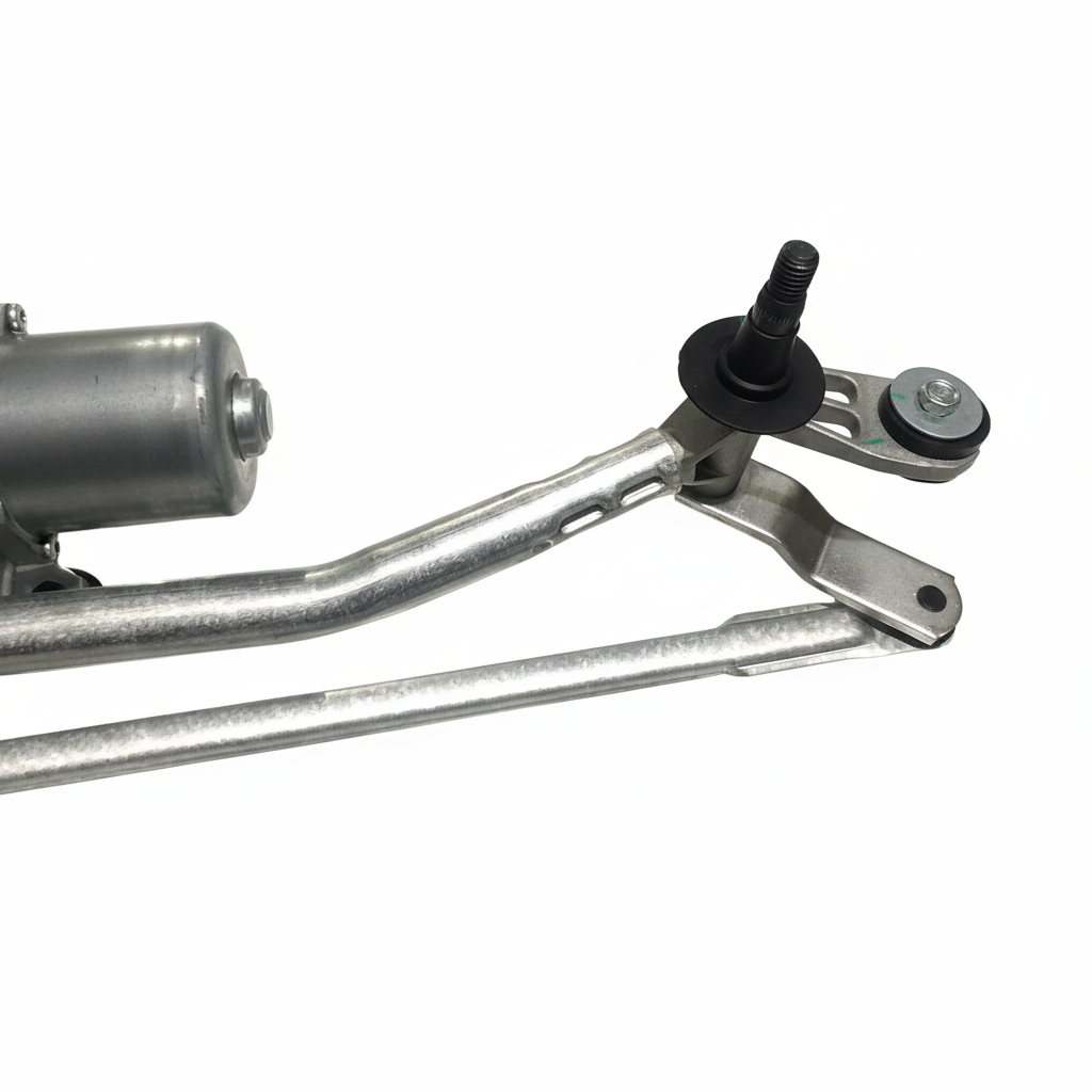Front Windshield Wiper Motor for Geely Okavango wiper motor all components laid out