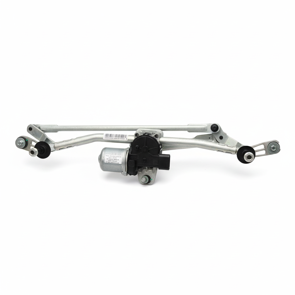Front Windshield Wiper Motor for Geely Okavango wiper motor close-up of motor shaft and gear mechanism