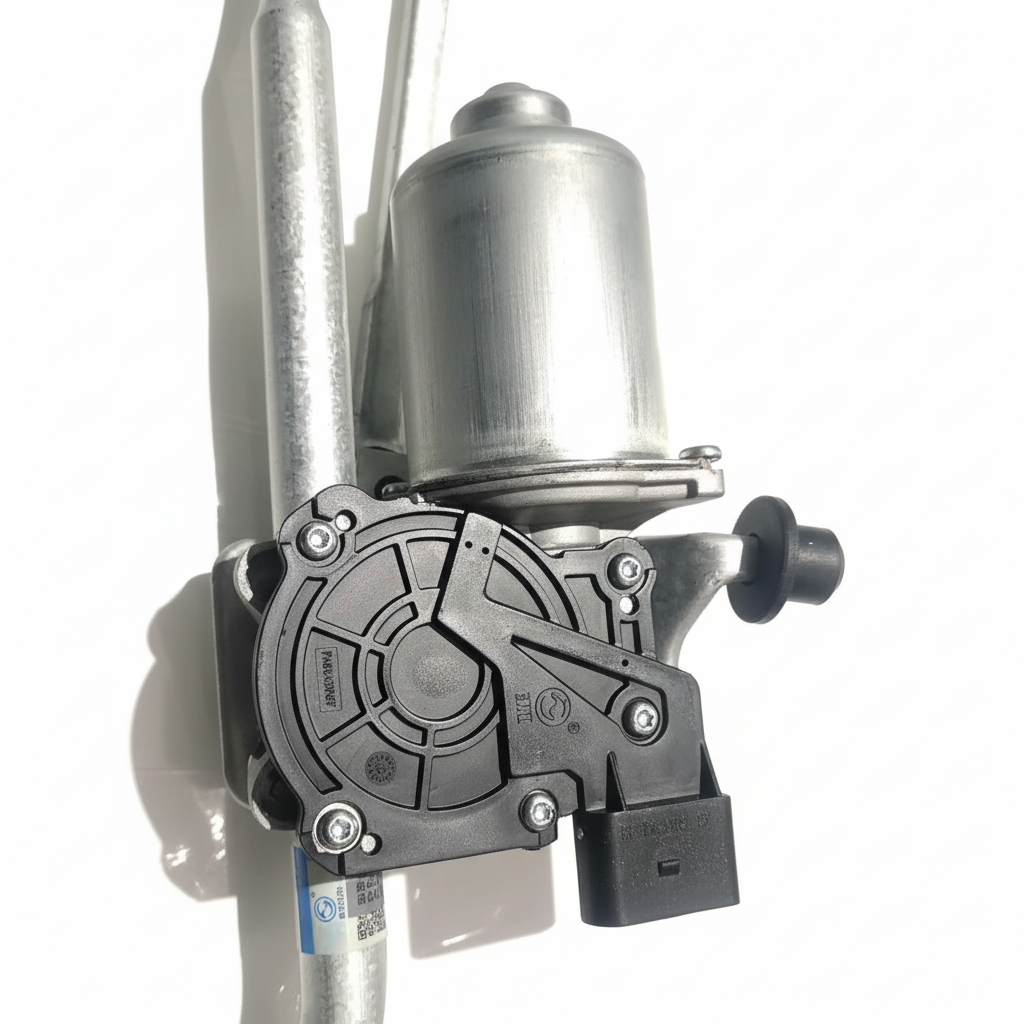 Front Windshield Wiper Motor for Geely Xingyue wiper motor assembly bracket detail view