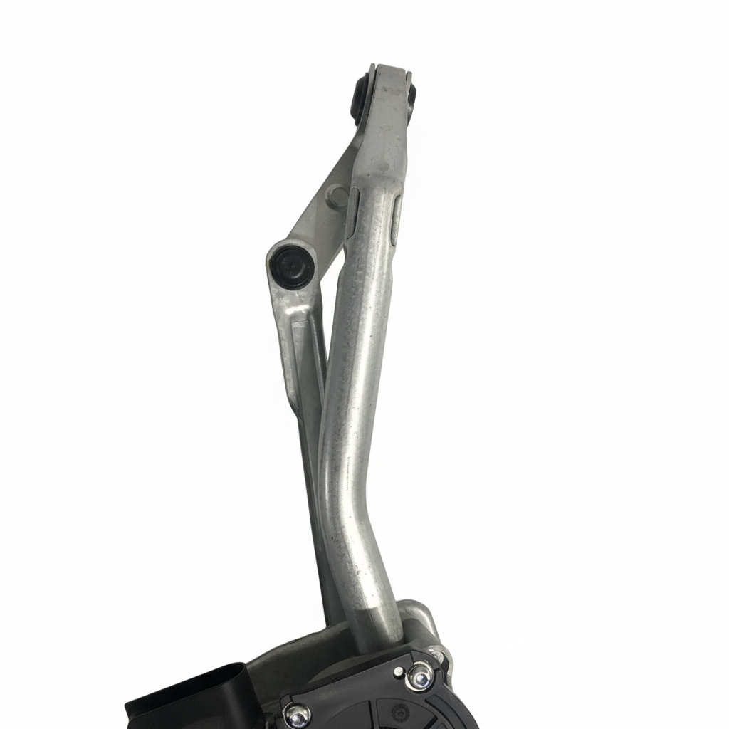 Front Windshield Wiper Motor for Geely Xingyue wiper motor close-up of motor shaft and gear mechanism