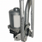 Front Windshield Wiper Motor for Geely Galaxy wiper motor close-up of motor shaft and gear mechanism